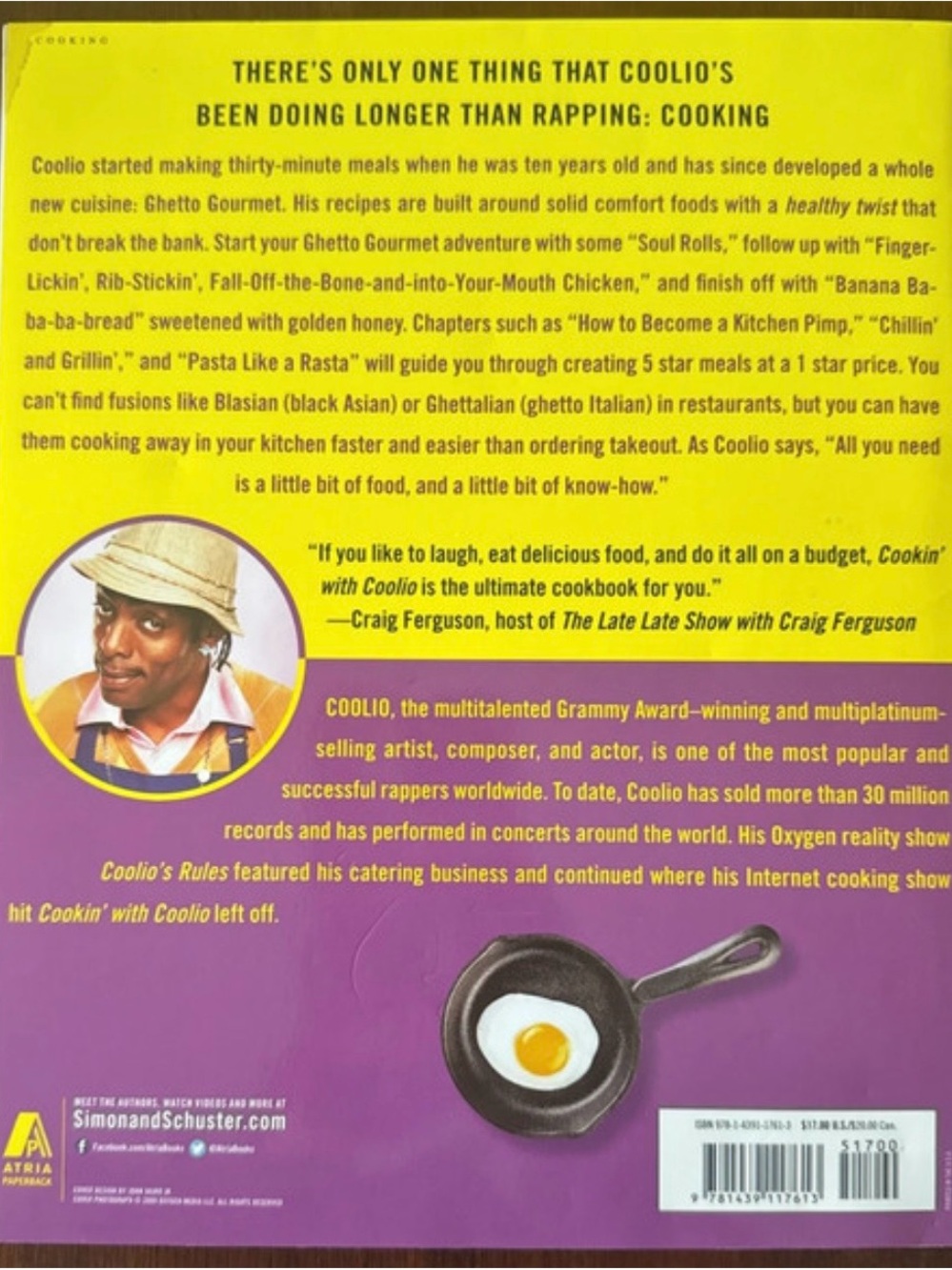 Cookin' with Coolio Cookbook - Picture 2 of 3